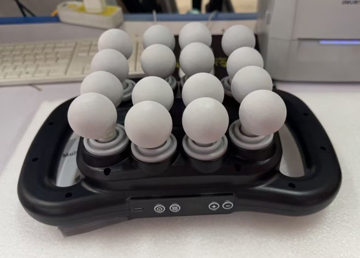 Muscle Relaxation Massager Multi-head Massage Gun Deep Tissue Body Fitness Muscle Electric Relax Massager For Back Shoulders Legs Foot 16 Heads - Image 10