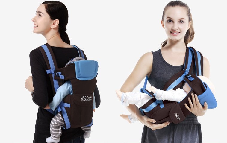 Double Shoulder Baby Carriers Mother and Child Travel Supplies - Image 3