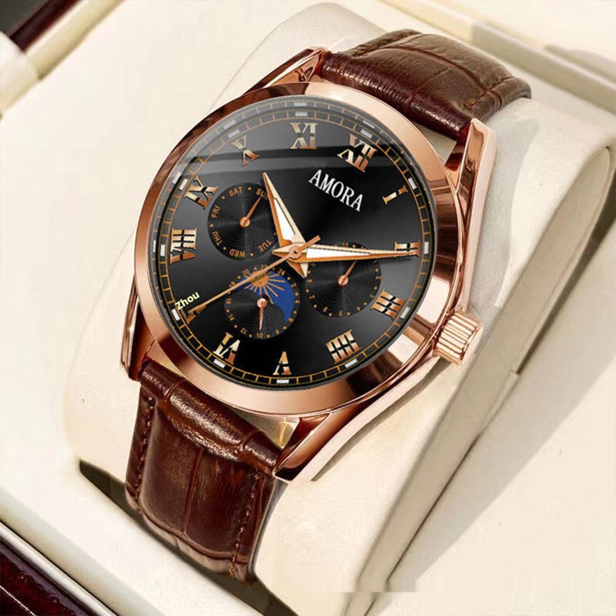 Luminous Quartz Nonmechanical Watch With Water Resistance - Image 6