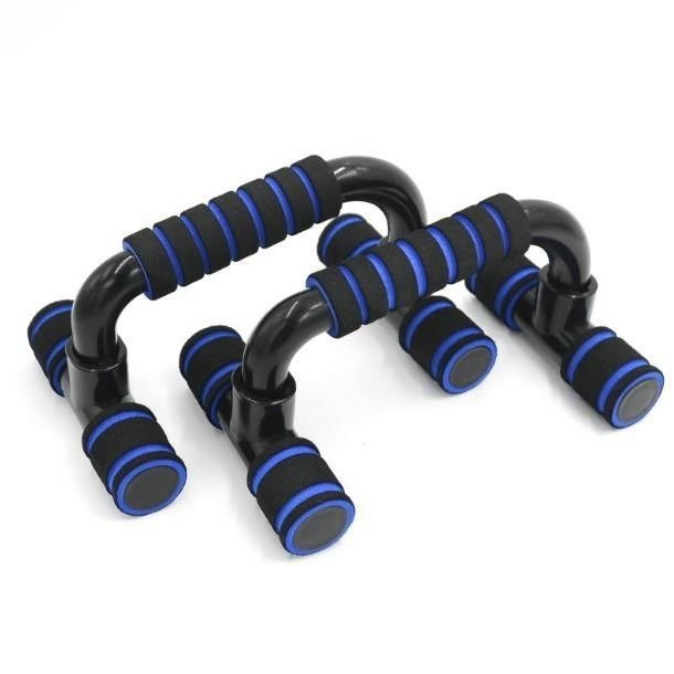 H-shaped Push-up Stand Sponge Hand Grip ABS Fitness Chest Training Grip Bar Fitness Exercise Trainer - Image 9
