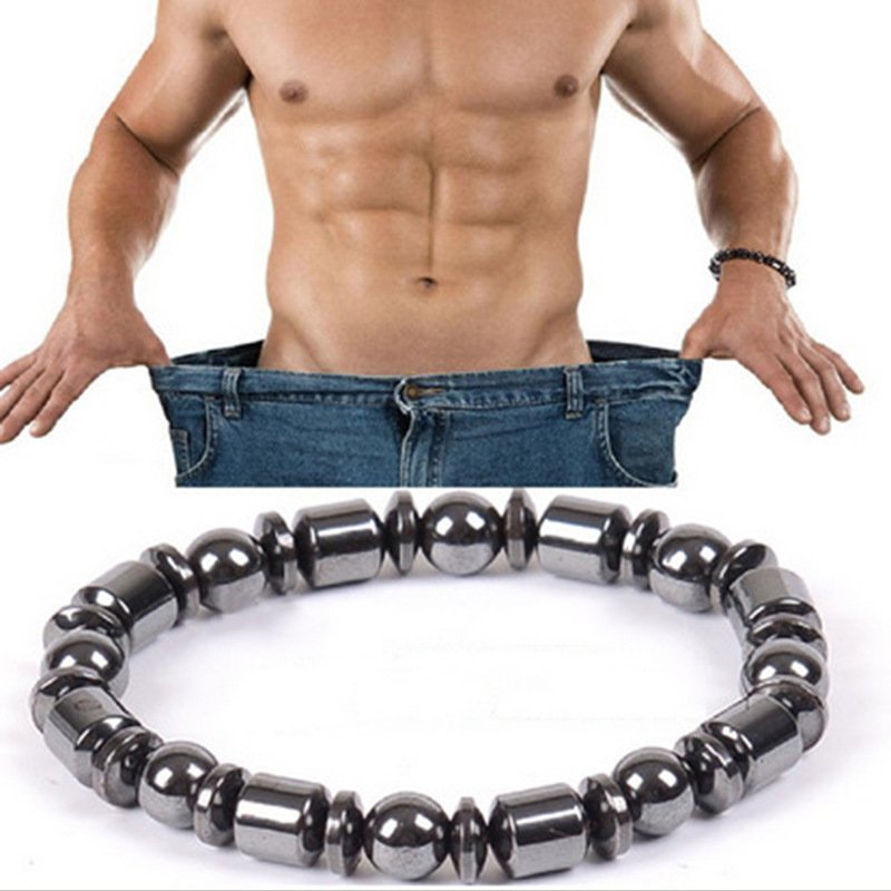 Weight Loss Magnet Bracelets For Women Men Pentagram Stone Magnetic Therapy Bracelets Pain Relief Slimming Health Jewelry - Image 4