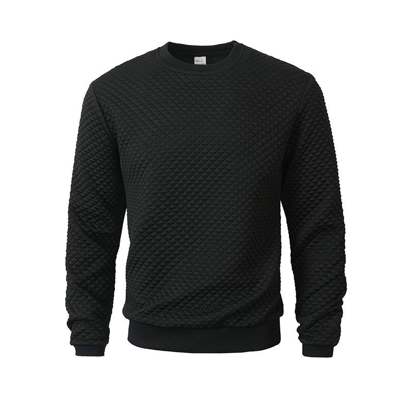 Crew-neck Base-layer Top Men's Casual Hoodie - Image 8