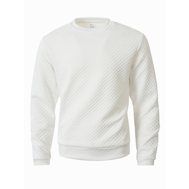 Crew-neck Base-layer Top Men's Casual Hoodie - Image 6