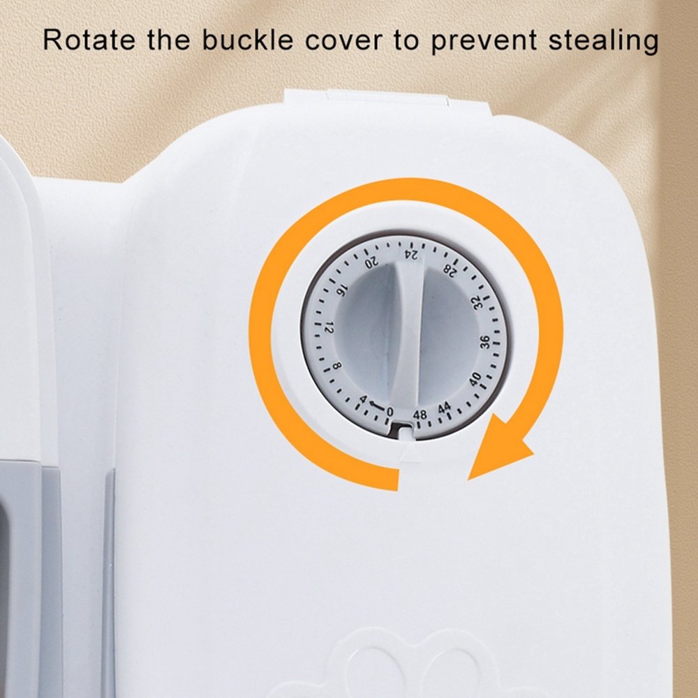 Automatic Pet Feeder Smart Food Dispenser For Cats Dogs Timer Stainless Steel Bowl Auto Dog Cat Pet Feeding Pets Supplies - Image 3