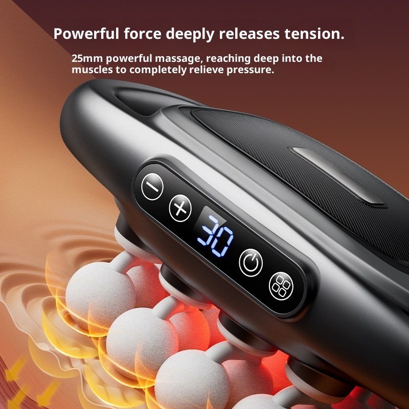 Muscle Relaxation Massager Multi-head Massage Gun Deep Tissue Body Fitness Muscle Electric Relax Massager For Back Shoulders Legs Foot 16 Heads - Image 4