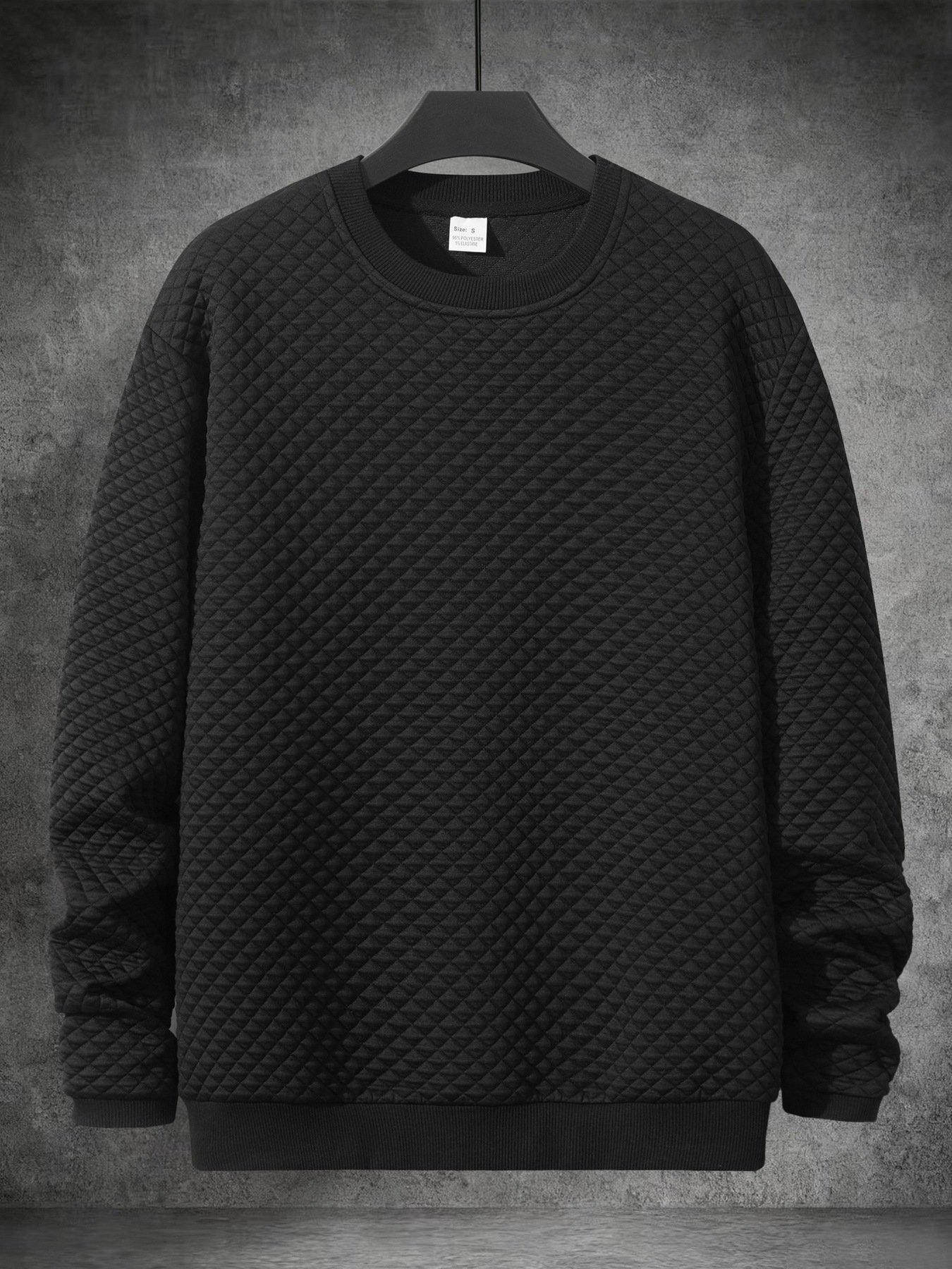Crew-neck Base-layer Top Men's Casual Hoodie - Image 5