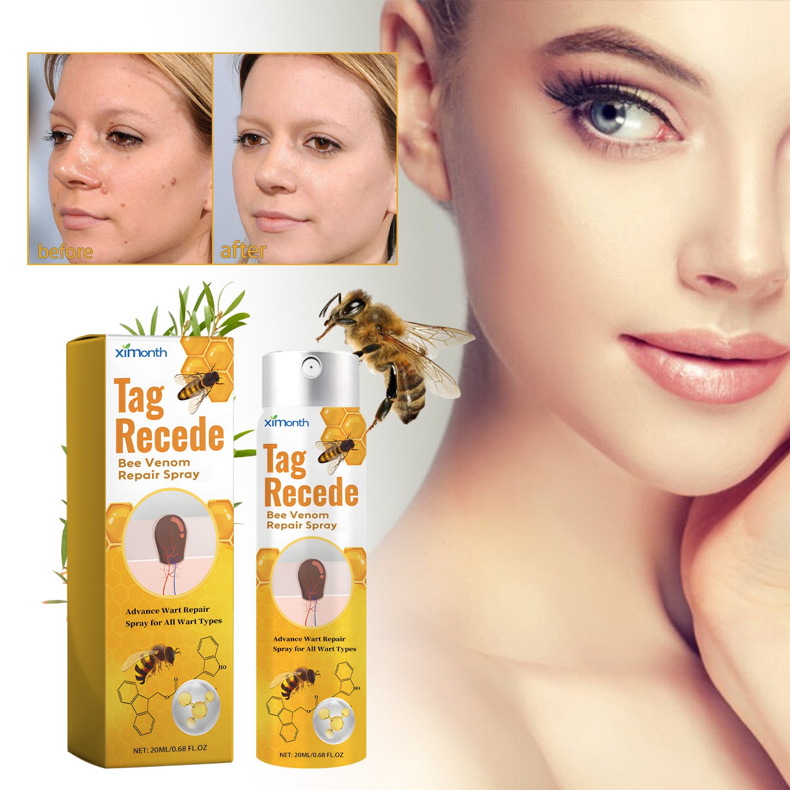 Bee Purifying Skin Spray 20ML - Image 4