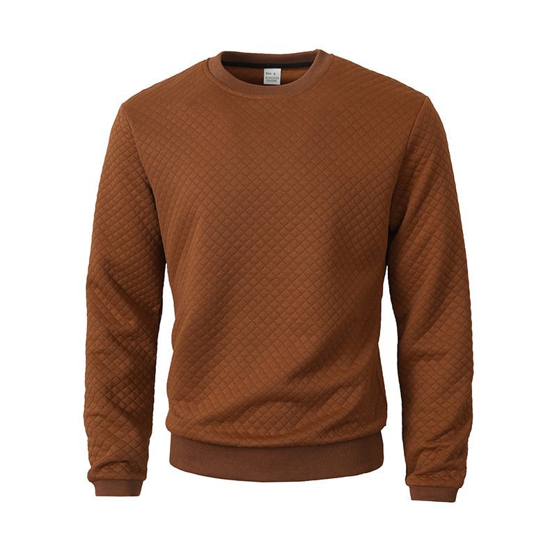 Crew-neck Base-layer Top Men's Casual Hoodie - Image 9
