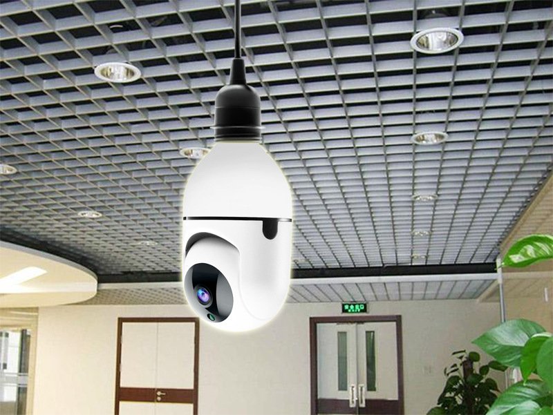 Bulb Shaking Head Machine Yilot APP Wireless WIFI Camera Home Security Monitoring - Image 4