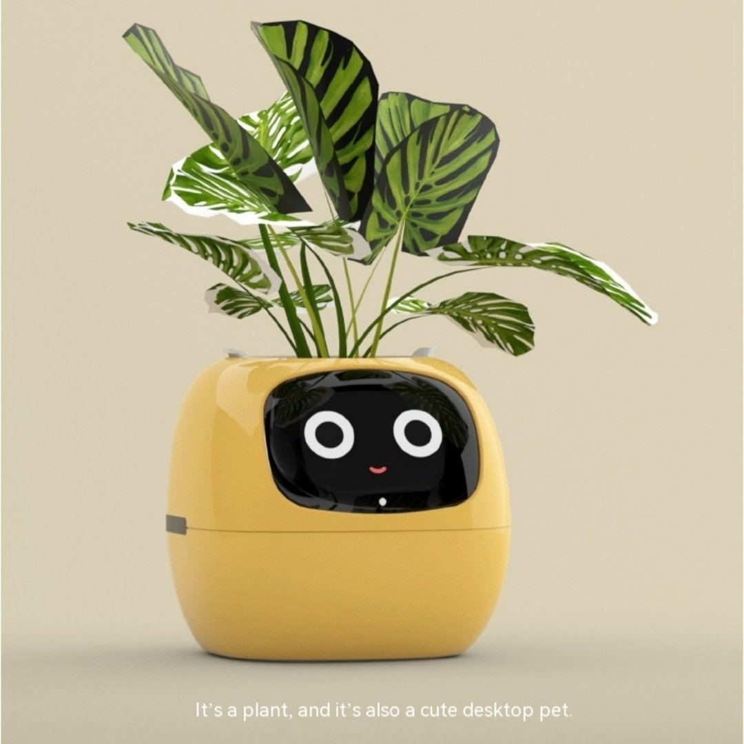 Smart Planter Endless Fun Over 49 Rich Expressions 7 Smart Sensors And AI Chips Make Raising Plants Easy And Fun - Image 2