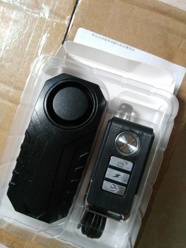 Elecpow Bike Alarm Remote Control Waterproof Electric Bicycle Motorcycle Anti-Theft Alarm Vibration Sensor - Image 3