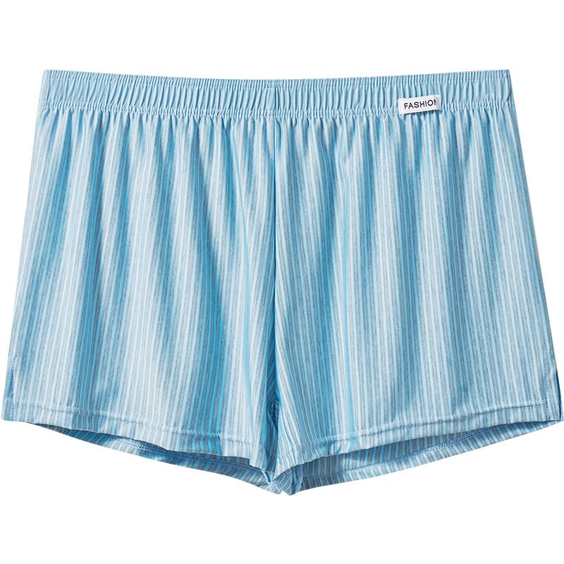 Ultra-thin Mens Striped Boxer Briefs Breathable Shorts - Image 4