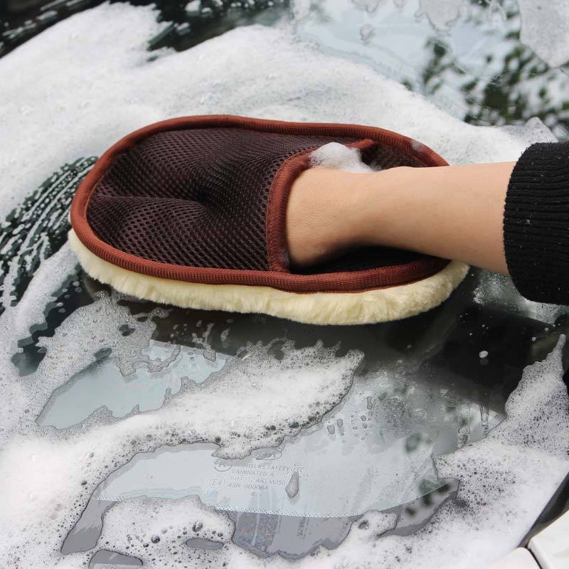 Car type soft hair car wash cleaning gloves car motorcycle car wash car care cleaning tools - Image 8