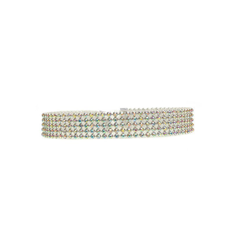 Fashion Women Full Crystal Rhinestone Choker Necklace Wedding Jewelry Chokers Necklaces For Women - Image 6