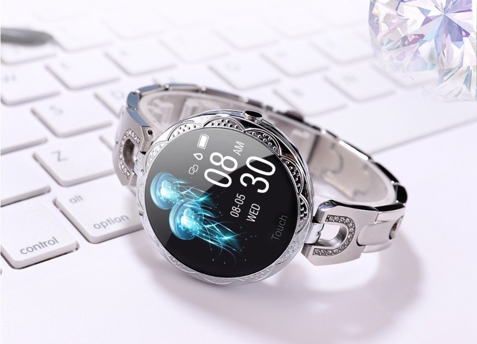 Fashion Women's Smart Watch Waterproof Wearable Device Heart Rate Monitor Sports Smartwatch for Women Ladies - Image 6