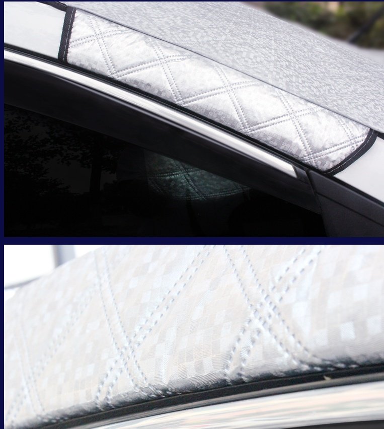 Car snow block front windshield antifreeze cover winter front gear snowboard windshield snow cover frost guard - Image 2