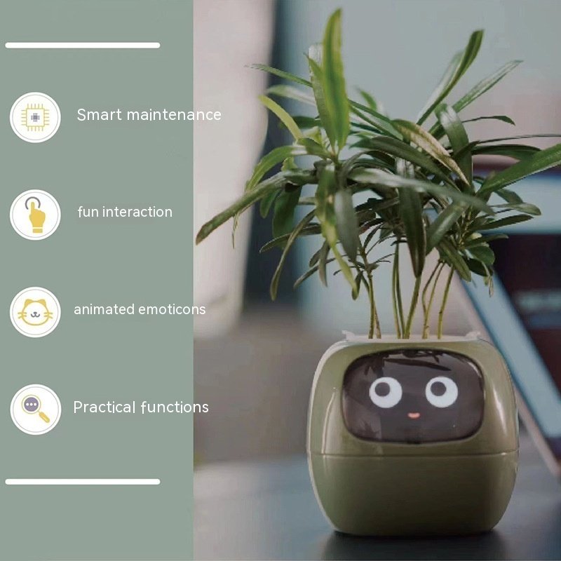 Smart Planter Endless Fun Over 49 Rich Expressions 7 Smart Sensors And AI Chips Make Raising Plants Easy And Fun - Image 3
