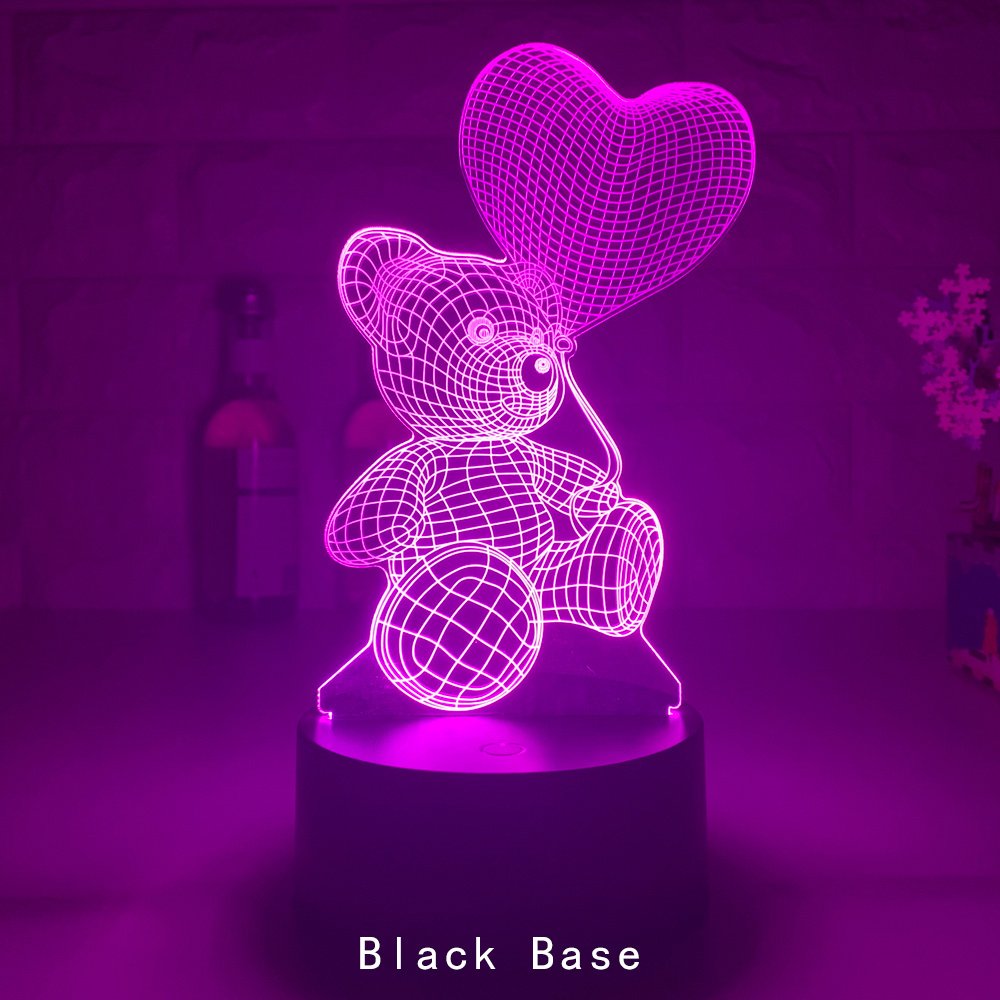 3D Lamp Acrylic USB LED Night Lights Neon Sign Lamp Xmas Christmas Decorations For Home Bedroom Birthday Decor Valentines Day Gifts - Image 9