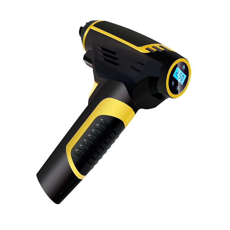 Automatic Portable Handheld Digital LED Smart Car Air Compressor - Image 2