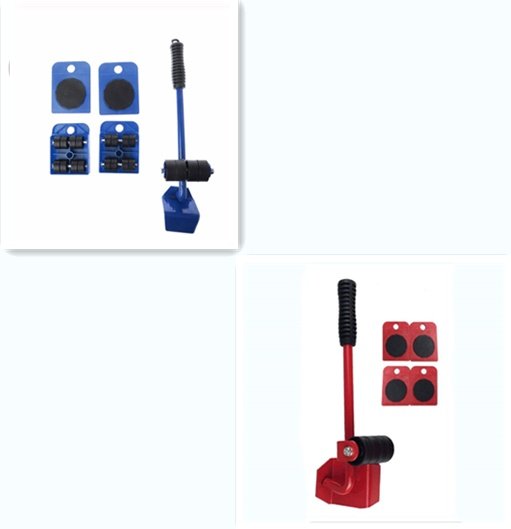 Professional Furniture Transport Moving Lifter Tool Mover Device 5PCS per Set - Image 6