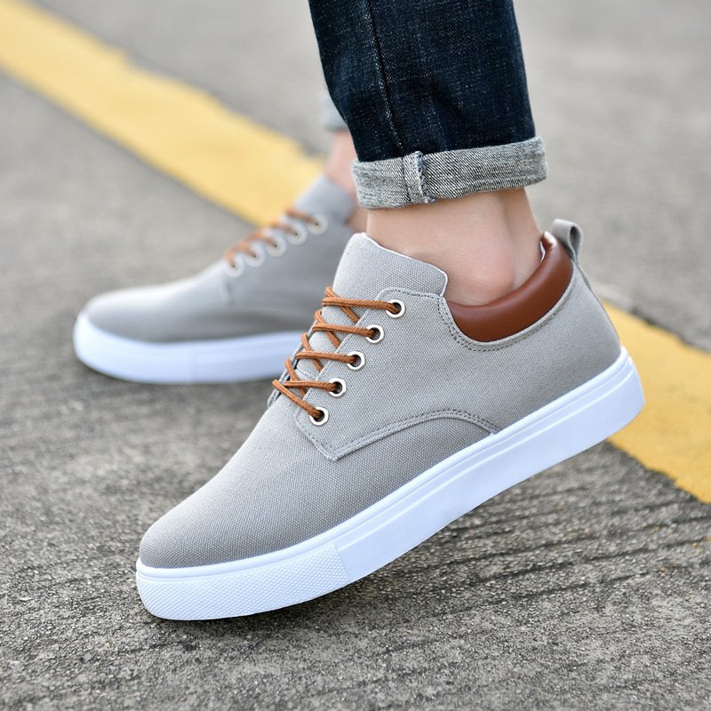 New Canvas Shoes Men Big Shoe 46 47 Man Sneakers Shoes - Image 5