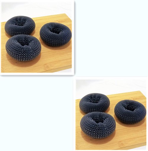 Kitchen Soap Dispensing Palm Brush Cleaner Push-type Brush Kitchen Detergent Tools - Image 6
