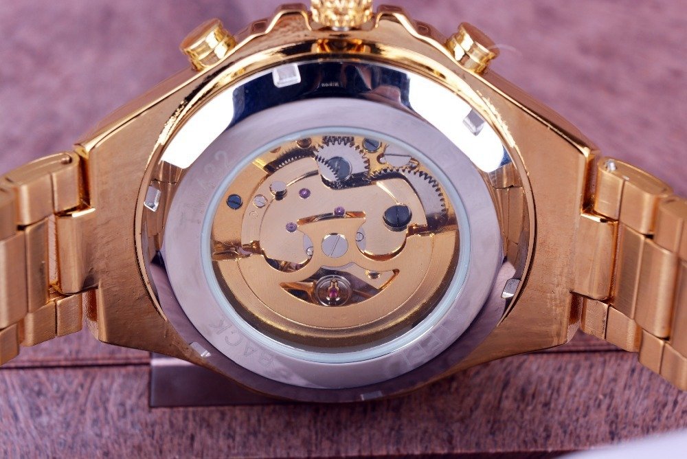 Personalized All-steel Hollow Automatic Mechanical Watch Fashion Watch For Men - Image 7