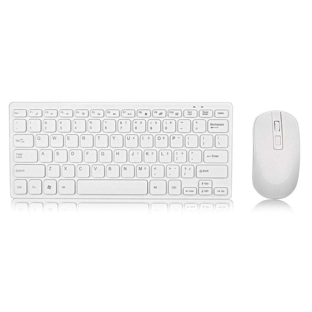 Wireless Keyboard And Mouse Set Chocolate - Image 2