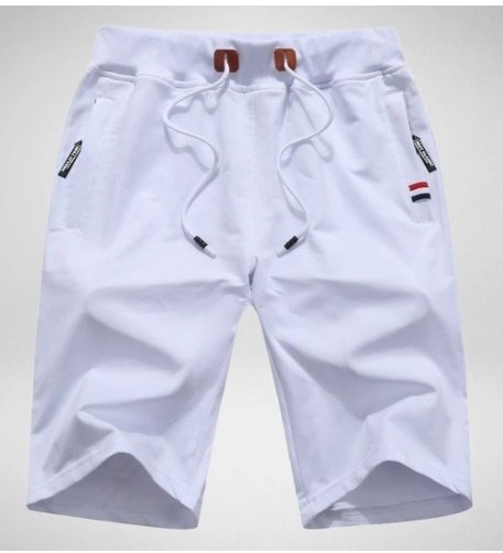 Men's Shorts Casual Classic Fit Drawstring Summer Beach Shorts With Elastic Waist And Pockets - Image 7