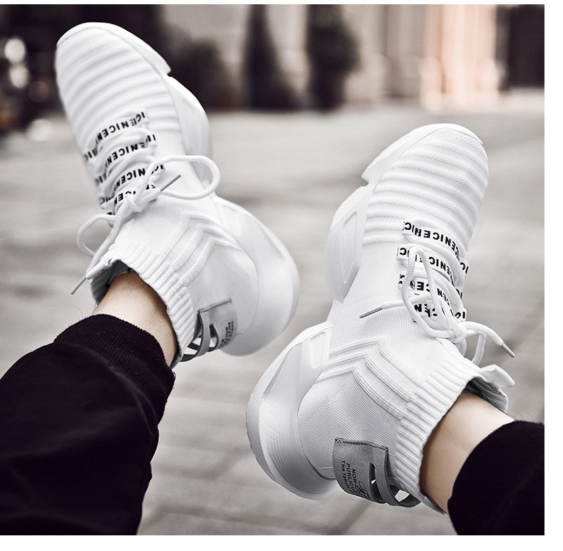 Socks Shoes Daddy Shoes Sports Shoes Men'S Large Size Trendy Shoes Casual Shoes - Image 6