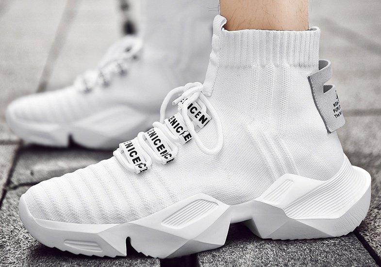 Socks Shoes Daddy Shoes Sports Shoes Men'S Large Size Trendy Shoes Casual Shoes - Image 10