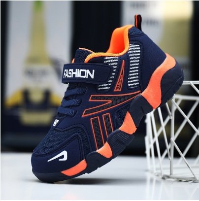 Sport Kids Sneakers Boys Casual Shoes For Children Sneakers Girls Shoes Leather Anti-Slippery Fashion Tenis Infantil Menino Mesh - Image 5