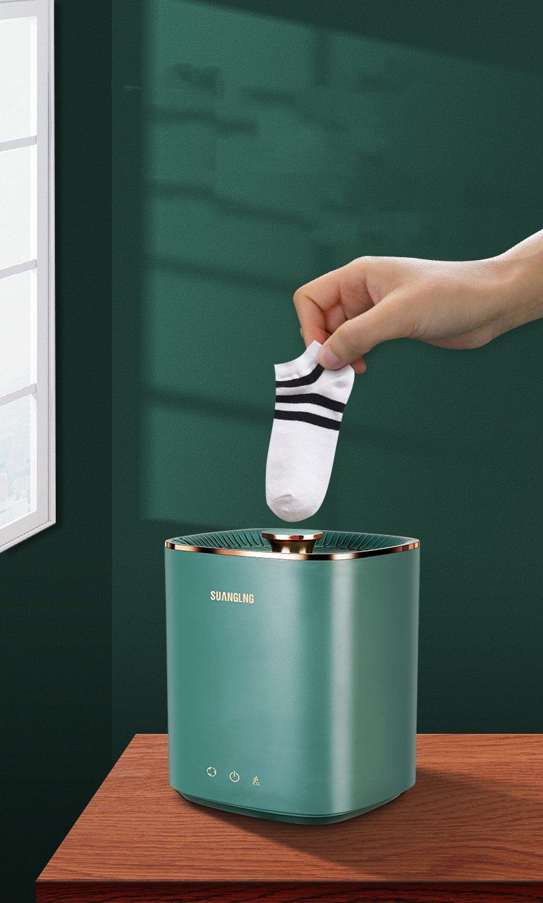 Mini Portable Washing Machine Fully Automatic Dormitory Travel Underwear Washing Machine - Image 3