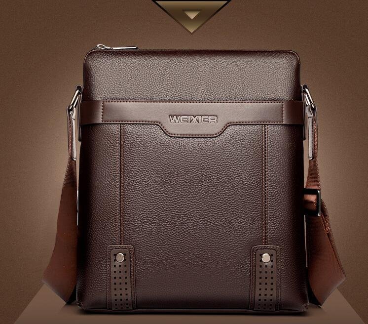 Fashion PU Leather Men Messenger Bags - Image 8