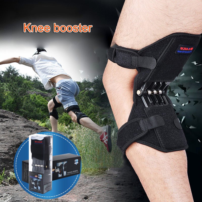 High Quality Knee Brace Patella Booster Spring Knee Brace Support For Mountaineering Squat Sports Knee Booster - Image 2