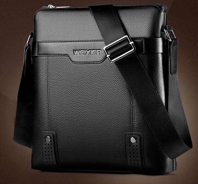 Fashion PU Leather Men Messenger Bags - Image 4