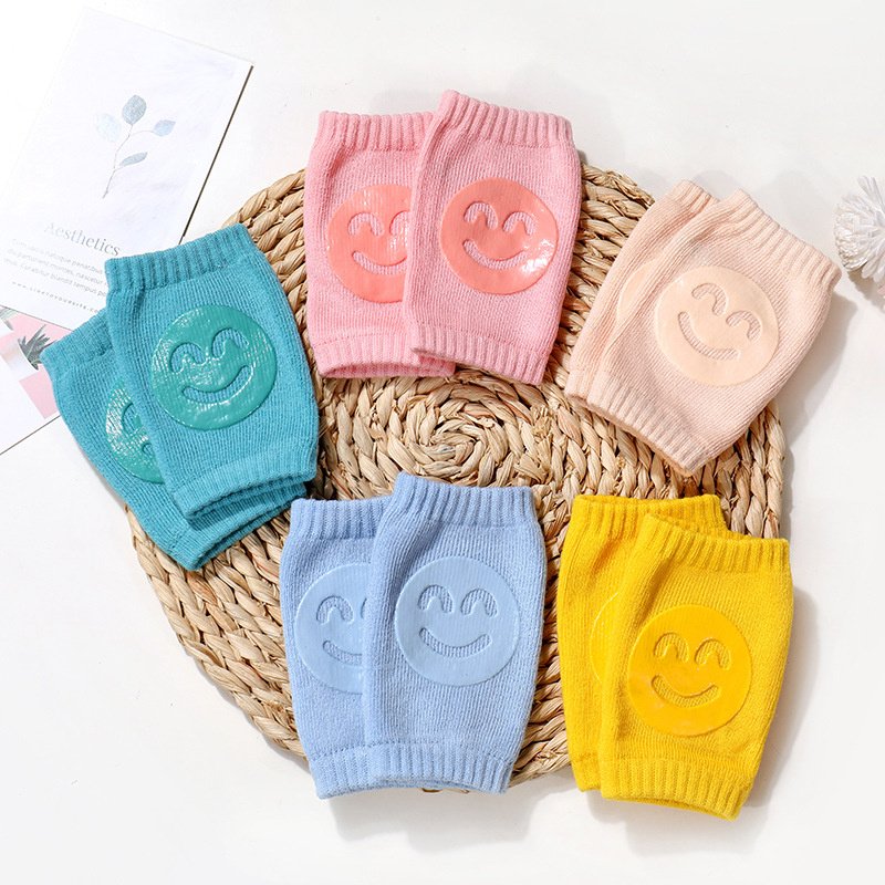 Summer Terry Baby Socks Knee Pads - Image 2