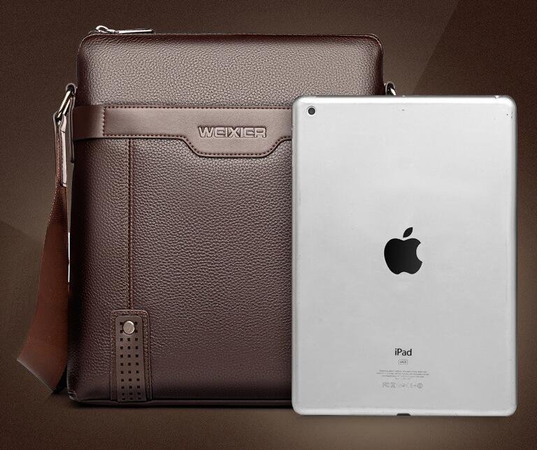 Fashion PU Leather Men Messenger Bags - Image 3