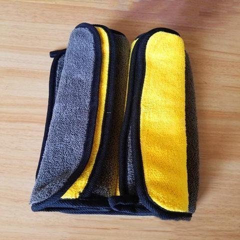 Two-color Couble-sided Car Dual-use Cleaning Car Wash Towel - Image 4