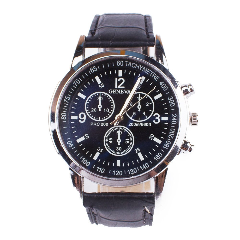 Blue Light Glass Wrist Watch Men New Watches - Image 6