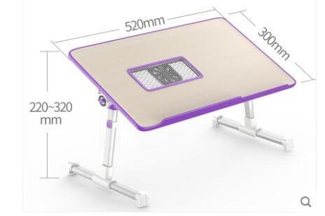 Adjustable Laptop Desk Stand Foldable Notebook Laptop Bed Table Can be Lifted Standing - Image 8