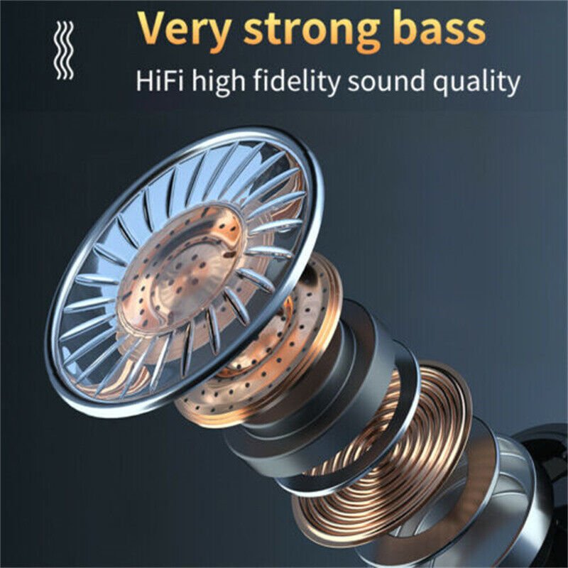 TWS Wireless 5.1 Waterproof Bluetooth Sports Waterproof Earphones - Image 4