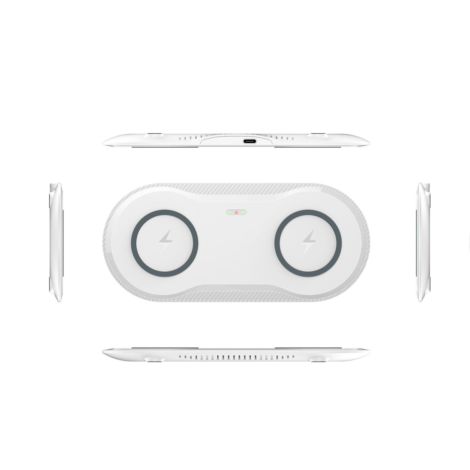 Wireless Charger Dual Mobile Phone Charger - Image 8