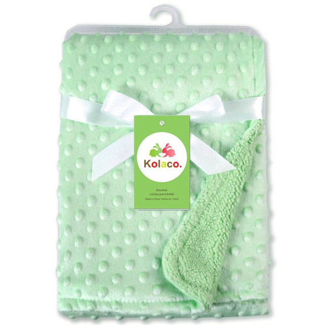 Polar Dot Baby Blanket Blanket Newborn Baby Swaddle Wrap Envelope Bebe Wrap Newborn Baby Bedding Blanket - Image 5