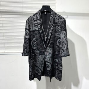 Summer Thin Fashion Irregular Print Loose Top