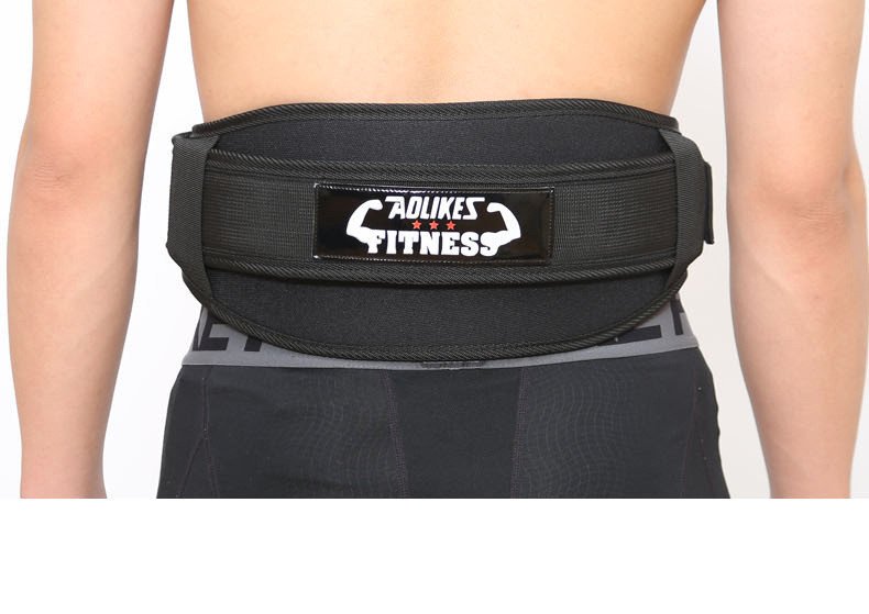 Fitness weightlifting waistband - Image 3