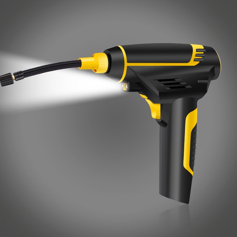 Automatic Portable Handheld Digital LED Smart Car Air Compressor - Image 3