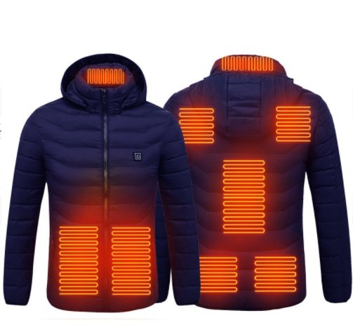 New Heated Jacket Coat USB Electric Jacket Cotton Coat Heater Thermal Clothing Heating Vest Men's Clothes Winter - Image 6