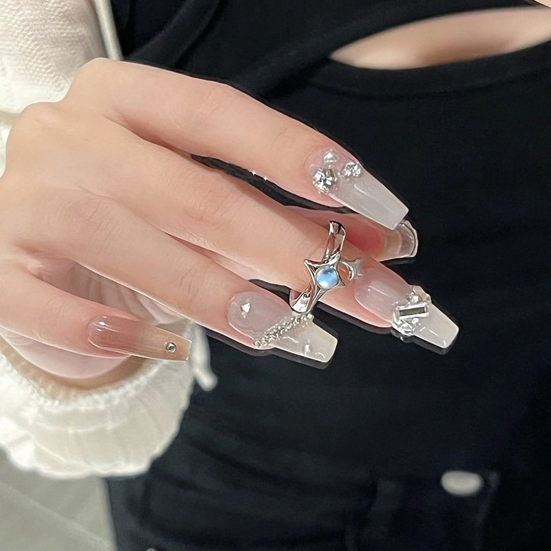Moonlight Stone Opal Gem Ring Female