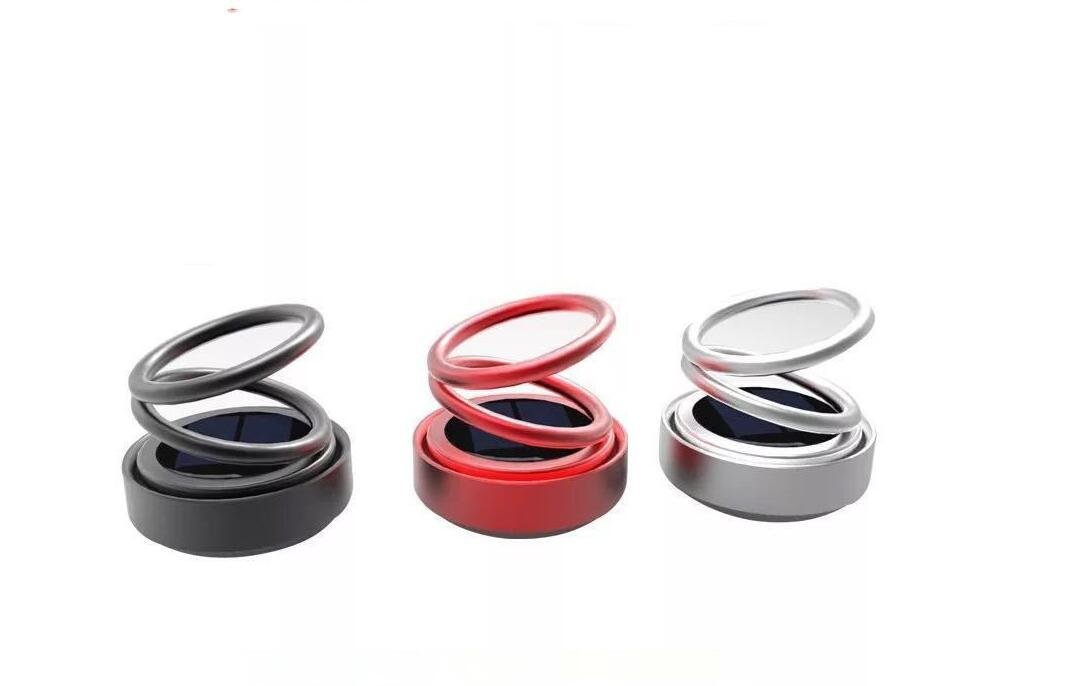 Solar Auto Rotation Car Air Freshener Perfume Seat - Image 3